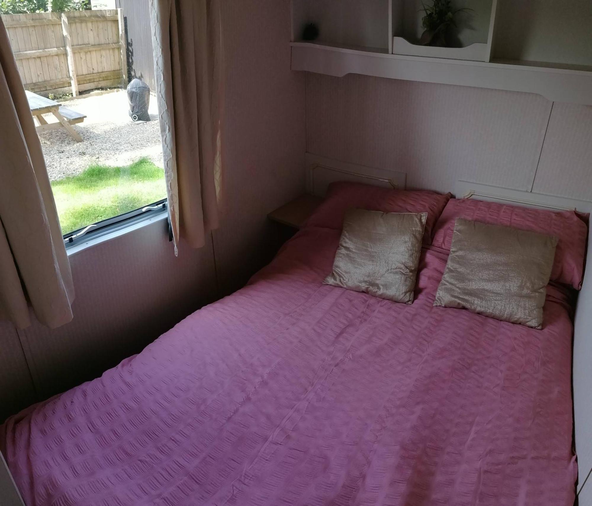 Poplar Lodge Log Caravan Kirkby on Bain Экстерьер фото